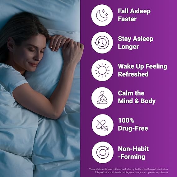 Somnapure Sleep Aid Benefits Fall Asleep Faster Stay Asleep Longer