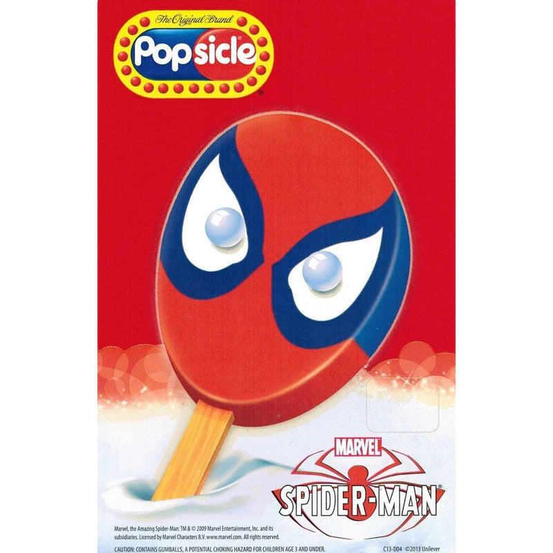 Spiderman Ice Cream Bar