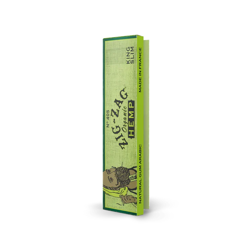 Zig Zag Hemp King Slim rolling paper booklet